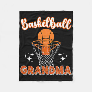 Sketll oma van een schetsspeler oma fleece deken