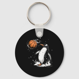 Sketll Pinguïn Natuur Kunstwerk Sketll Hoop Spette Sleutelhanger