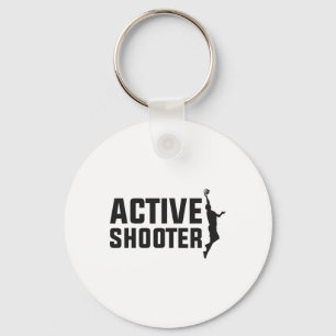 Sketll Player Active Shooter Sketll Lovers Mannen  Sleutelhanger