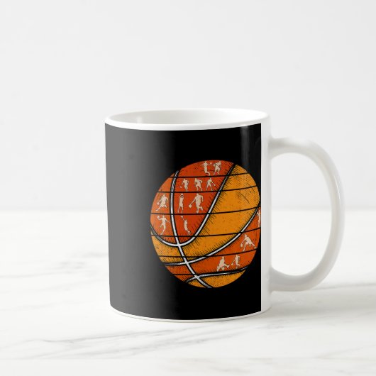Sketll Retro Liefde Sketll Speler Koffiemok (Rechts)