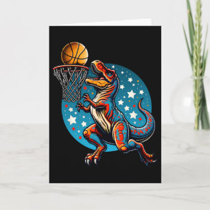 Sketll Speler T-rex Dinosaurus  Kaart