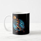 Sketll Speler T-rex Dinosaurus Koffiemok (Links)