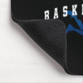 Sketll Speler Team Blauwe Varsity Tekst  Muismat (Hoek)