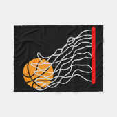 Sketll Spelers - Swish! Fleece Deken (Voorkant (Horizontaal))