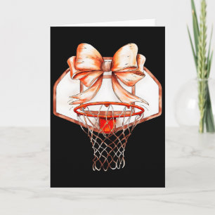 Sketll Sport Moeder Game Day Boog Sketll Meisje Ca Kaart