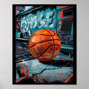 Sketll Straatkunst Graffiti Ontwerp Urn Hip Hop St Poster