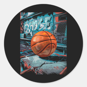 Sketll Straatkunst Graffiti Ontwerp Urn Hip Hop St Ronde Sticker