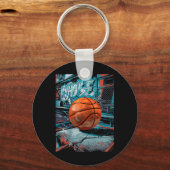 Sketll Street Art Graffiti Design Urn Hip Hop Styl Sleutelhanger (Voorkant)