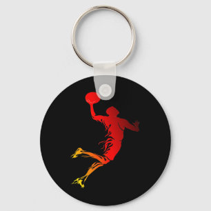 Sketll Vlam Dunk Vlam Sketll Speler Cadeau Sleutelhanger