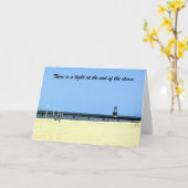 Sketting Beacon Light Enmoezer Card Kaart (Gele Bloem)