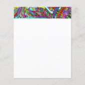 Sketting Fantasy Art - Abstracte bloemen 1 (Voorkant)