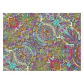 Sketting Fantasy Art - Abstracte bloemen 1 Tafelkleed (Voorkant (Horizontaal))