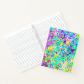 Sketting Fantasy Art - Abstracte bloemen 2 Notitieboek (Binnen)