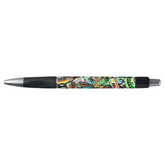 Sketting Fantasy Art - Abstracte bloemen 3 Pen (Voorkant)