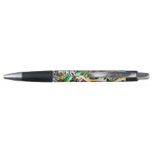 Sketting Fantasy Art - Abstracte bloemen 3 Pen (Achterkant)