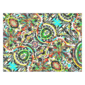 Sketting Fantasy Art - Abstracte bloemen 3 Tafelkleed (Voorkant (Horizontaal))