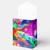 Sketting Fantasy Art - Abstracte Neon Shift 1 Bedankdoosjes (Geopend)