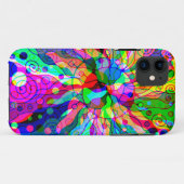 Sketting Fantasy Art - Abstracte Neon Shift 1 Case-Mate iPhone Case (Achterkant (horizontaal))