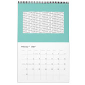 Sketting Fantasy Art - Abstracte Neon Shift 1 Kalender (Feb 2027)