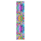 Sketting Fantasy Art - Abstracte Neon Shift 1 Korte Tafelloper (Voorkant)