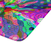 Sketting Fantasy Art - Abstracte Neon Shift 1 Snijplank (Hoek)