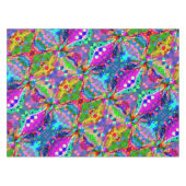 Sketting Fantasy Art - Abstracte Neon Shift 1 Tafelkleed (Voorkant (Horizontaal))