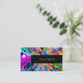 Sketting Fantasy Art - Abstracte Neon Shift 1 Visitekaartje (Staand voorkant)