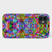 Sketting Fantasy Art - Abstracte Neon Shift 3 Case-Mate iPhone Case (Achterkant (horizontaal))