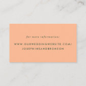 Sketting Flowers laat Greenery Sage Details Informatiekaartje (Achterkant)