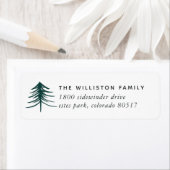 Sketting Pine Holiday Return Label (Insitu)