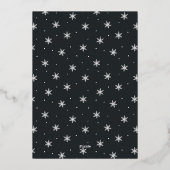 Sketting Pines Photo Collage Folie Feestdagenkaart (Achterkant)