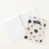 Skettingpatroon voor zonnesysteem notitieboek (Binnen)