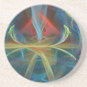 Skewed Rainbow Zandsteen Onderzetter