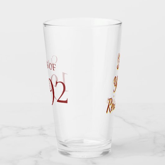 SKHS 30 jaar reünie Glas (Rechts)