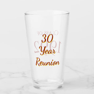 SKHS 30 jaar reünie Glas