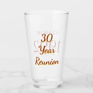 SKHS 30 jaar reünie Glas