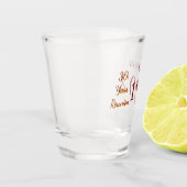 SKHS 30 jaar reünie Shot Glas (Links)