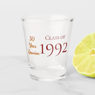 SKHS 30 jaar reünie Shot Glas