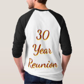 SKHS 30 jaar reünie T-shirt (Achterkant)