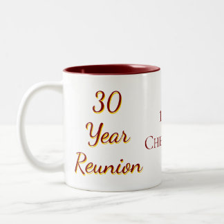 SKHS 30 yr reünie (CLG) Tweekleurige Koffiemok