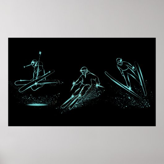 Ski 2 poster (Voorkant)