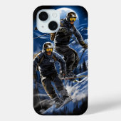 Ski Actie Case-Mate iPhone Case (Achterkant)