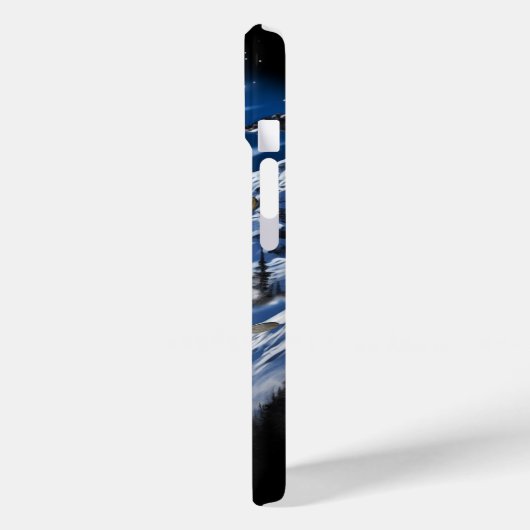 Ski Actie Case-Mate iPhone Case (Achterkant / Links)