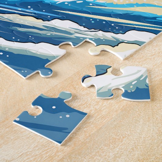Ski Actie Legpuzzel (Zijkant)