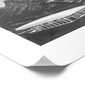  ski-afbeelding, laatste race voor de afwerking poster (Hoek)