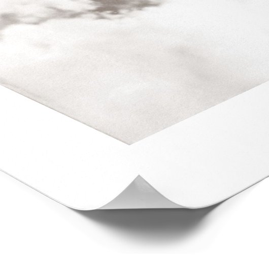 ski-afbeelding, Tricks op ski's Poster (Hoek)