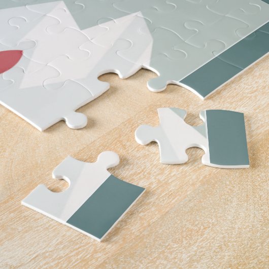 Ski Alaska Legpuzzel (Zijkant)