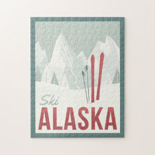 Ski Alaska Legpuzzel