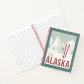 Ski Alaska Notitieboek (Binnen)