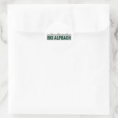 Ski Alpbach Ronde Sticker (Tas)